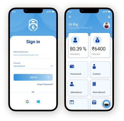 Login & Dashboard